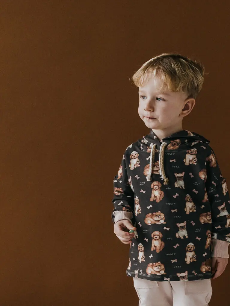 Bluza dziecięca PIESKI CIEMNE