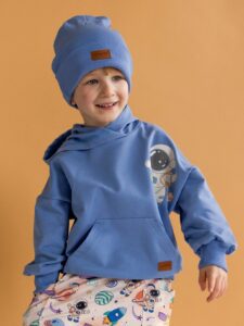 Bluza dziecięca z kapturem BABY BLUE