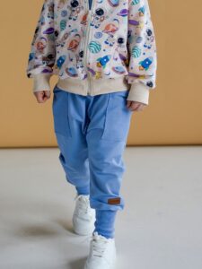 Spodnie chłopięce baggy BABY BLUE