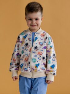 Bluza dziecięca rozpinana KOSMOS