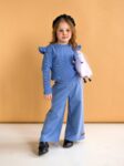 Zestaw dziecięcy BABY BLUE z szerokimi spodniami