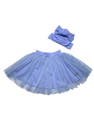 Tiulowa spódniczka dla dziewczynki BABY BLUE midi