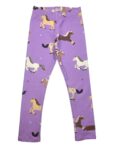 Legginsy dziecięce KONIKI fiolet