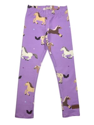 Legginsy dziecięce KONIKI fiolet