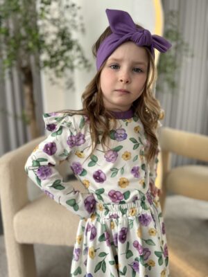 Koszulka dziewczęca z falbankami BRATKI