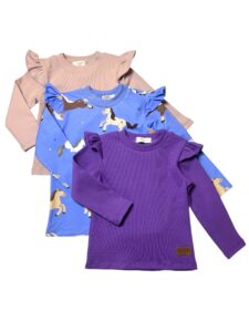 3PAK KOSZULKI falbanki ( 3 PARA -50%)