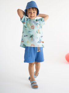 Zestaw letni TSHIRT MIAMI i spodenki NIEBO