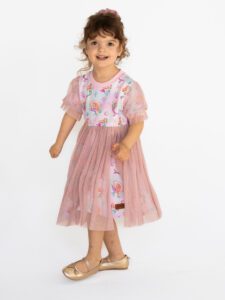 Sukienka dla dziewczynki JAGNA - SYRENKI