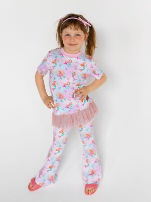 Zestaw koszulka tiul i dzwony SYRENKI