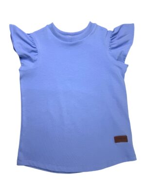 Koszulka dziewczęca MOTYLEK BABY BLUE