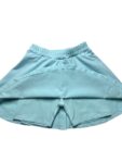 a pair of blue shorts