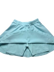 a pair of blue shorts
