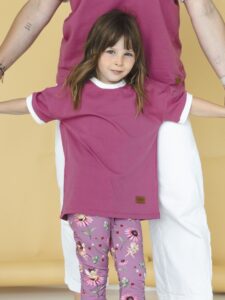 Tshirt dziecięcy RETRO MALINA