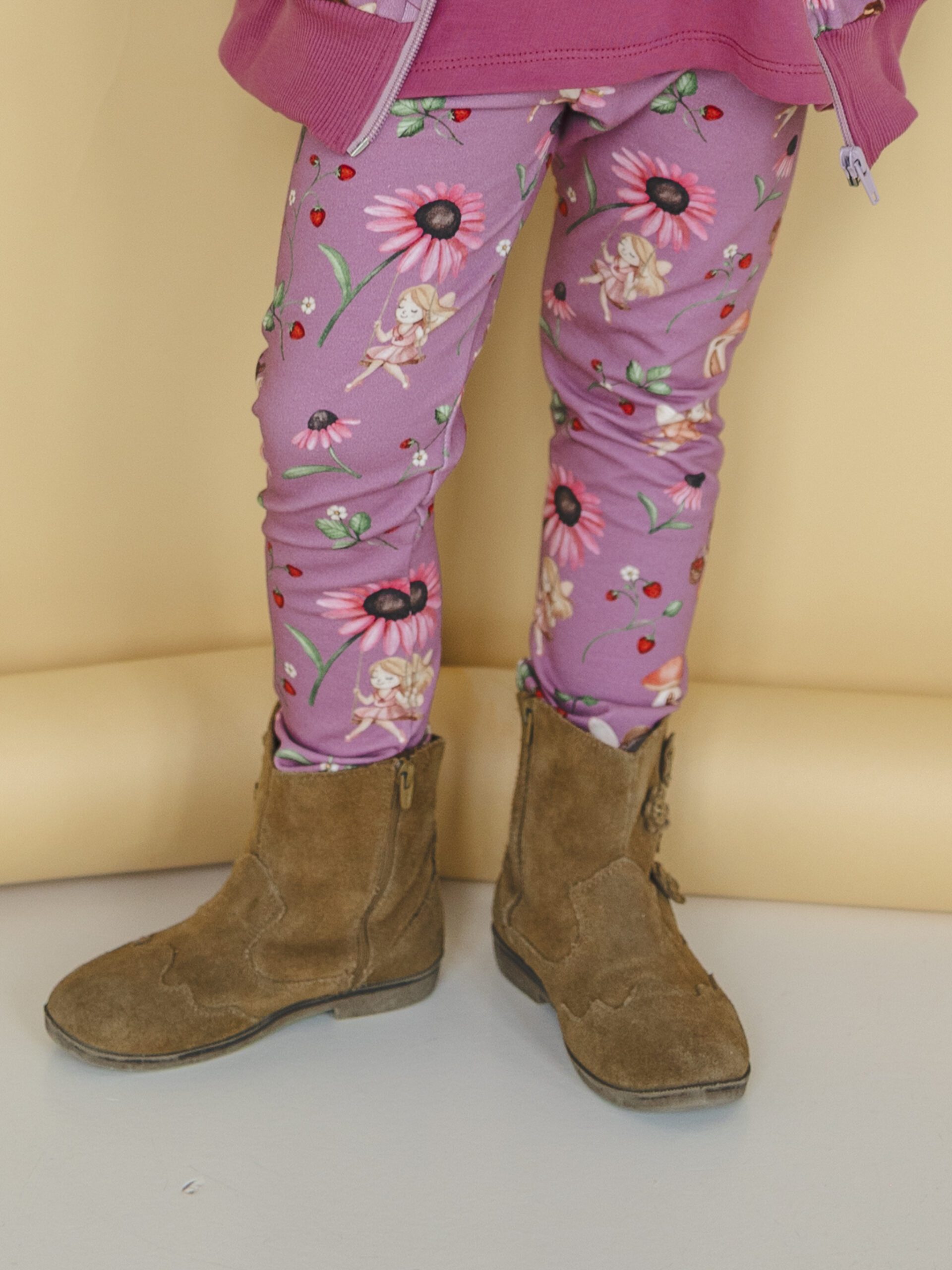 La Bambino WRÓŻKI-33-kopia Legginsy dziecięce WRÓŻKI