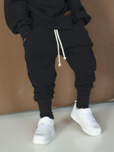 Spodnie chłopięce SLIM CZARNY