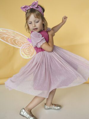 Sukienka dla dziewczynki JAGNA - MALINA