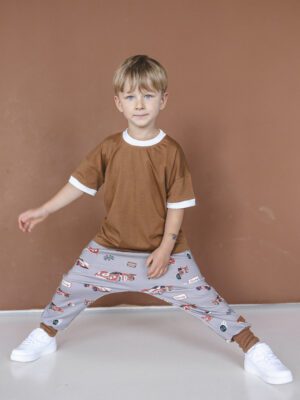 Zestaw chłopięcy TSHIRT RETRO z baggy FORMUŁA