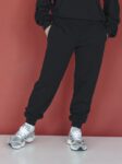 Spodnie dresowe damskie FAMILY CZARNY