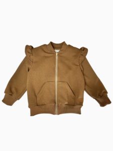 Bluza dziecięca rozpinana TOFFI falbanki