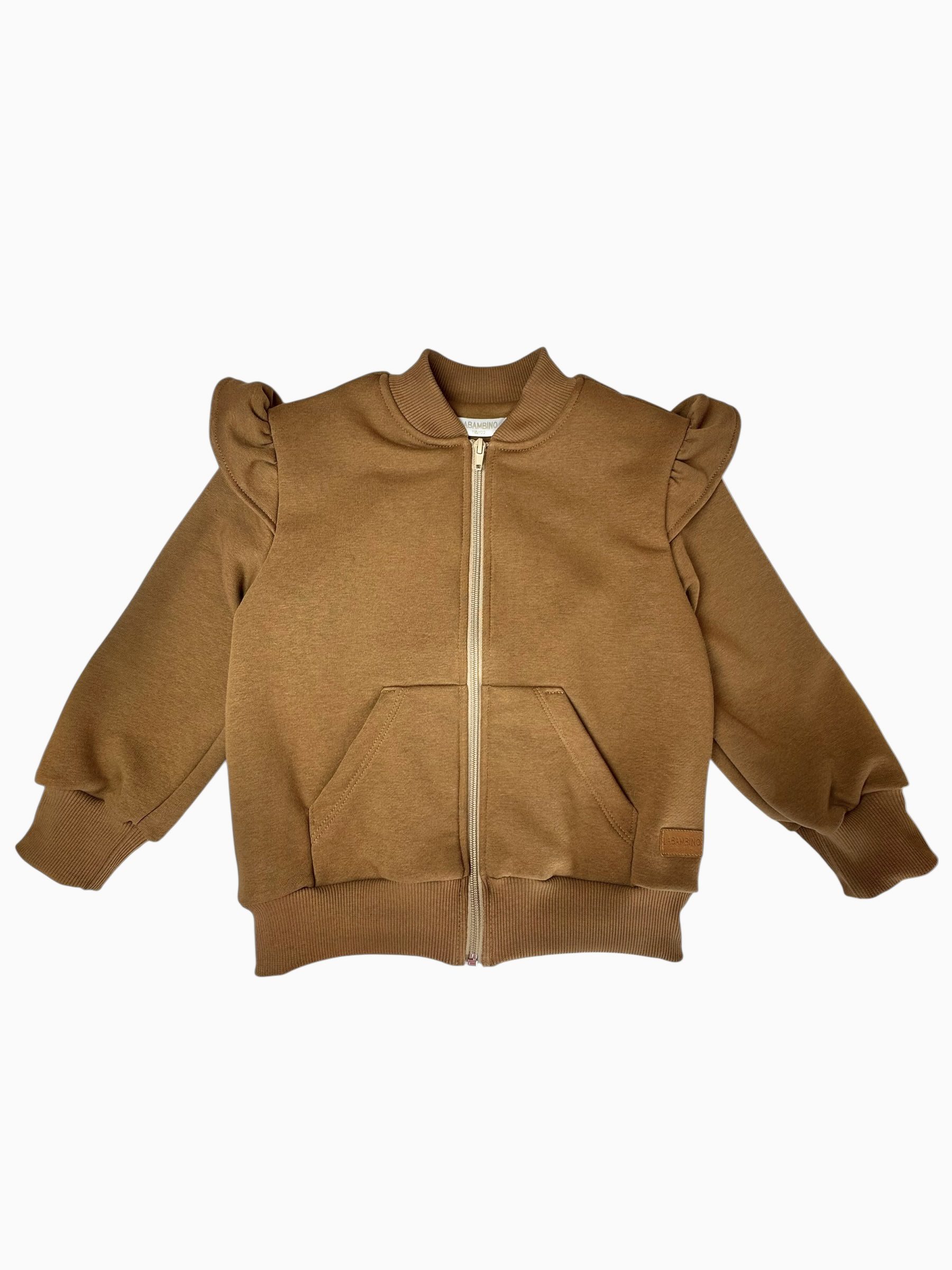 Bluza dziecięca rozpinana TOFFI falbanki