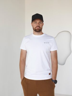 TSHIRT męski biały THE LEGEND