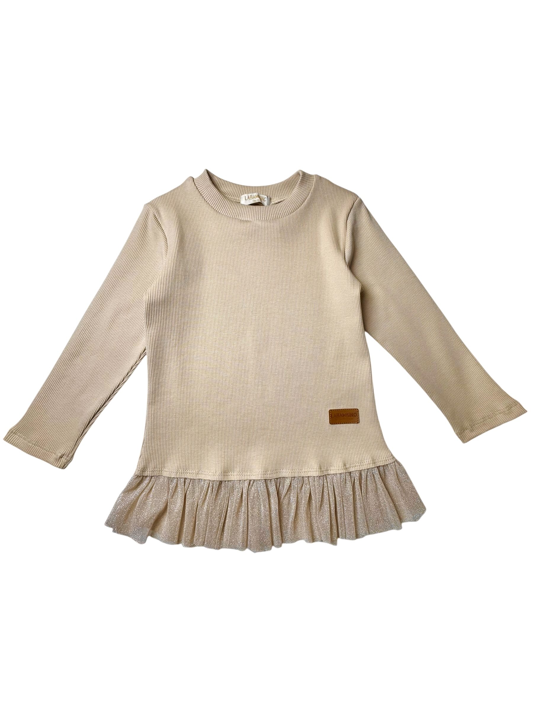 Photoroom_001_20250922_071133 Koszulka z tiulem brokat MILKY