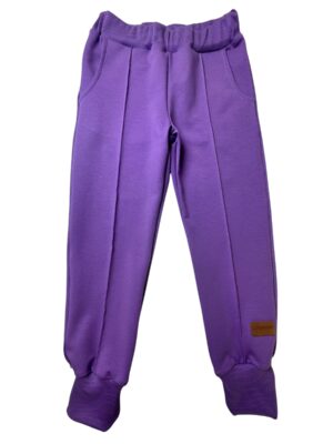 Spodnie dziecięce family FIOLET