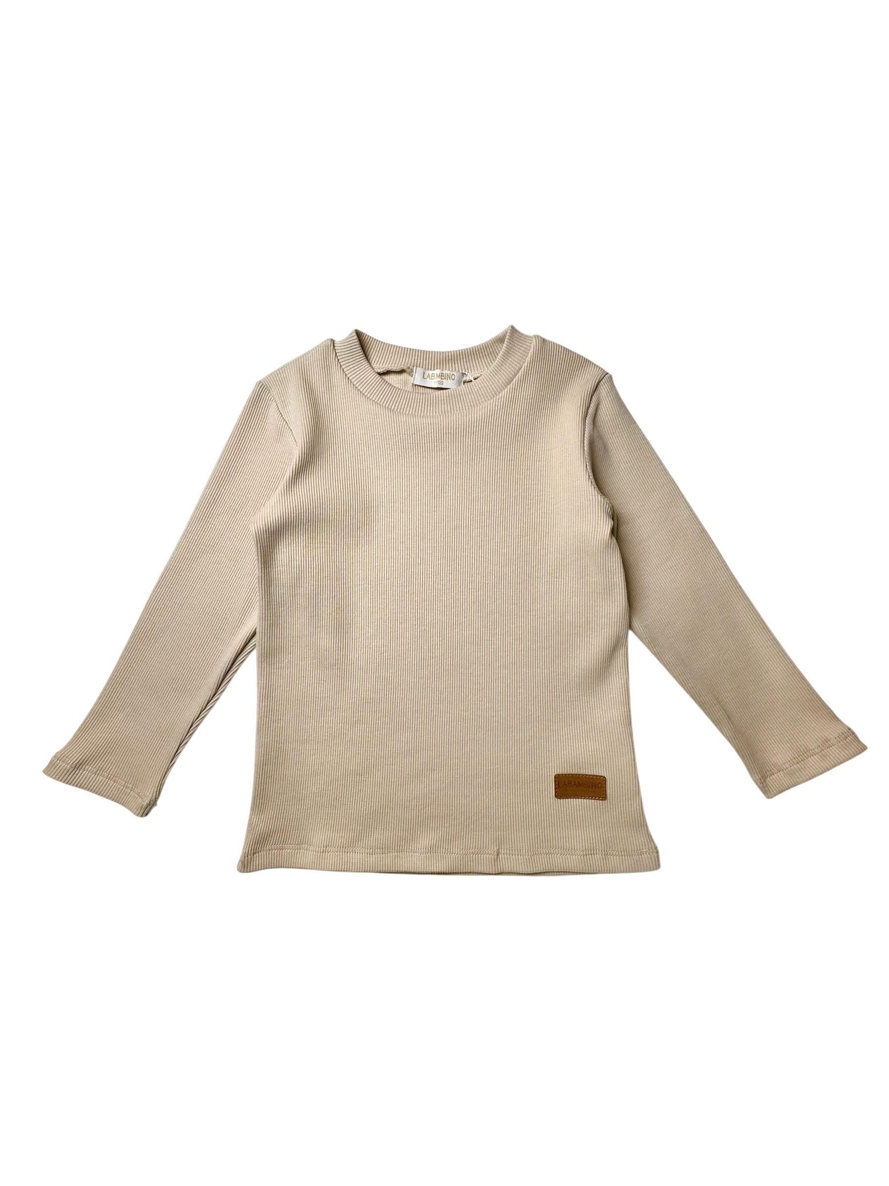 Photoroom_009_20250922_071133 Koszulka dzianina prążkowana MILKY