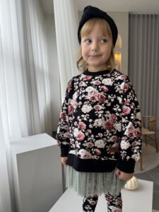 Bluza dziewczęca z TIULEM BELLA