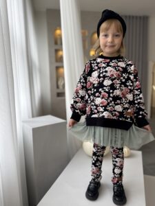 Zestaw bluza tiul i legginsy BELLA