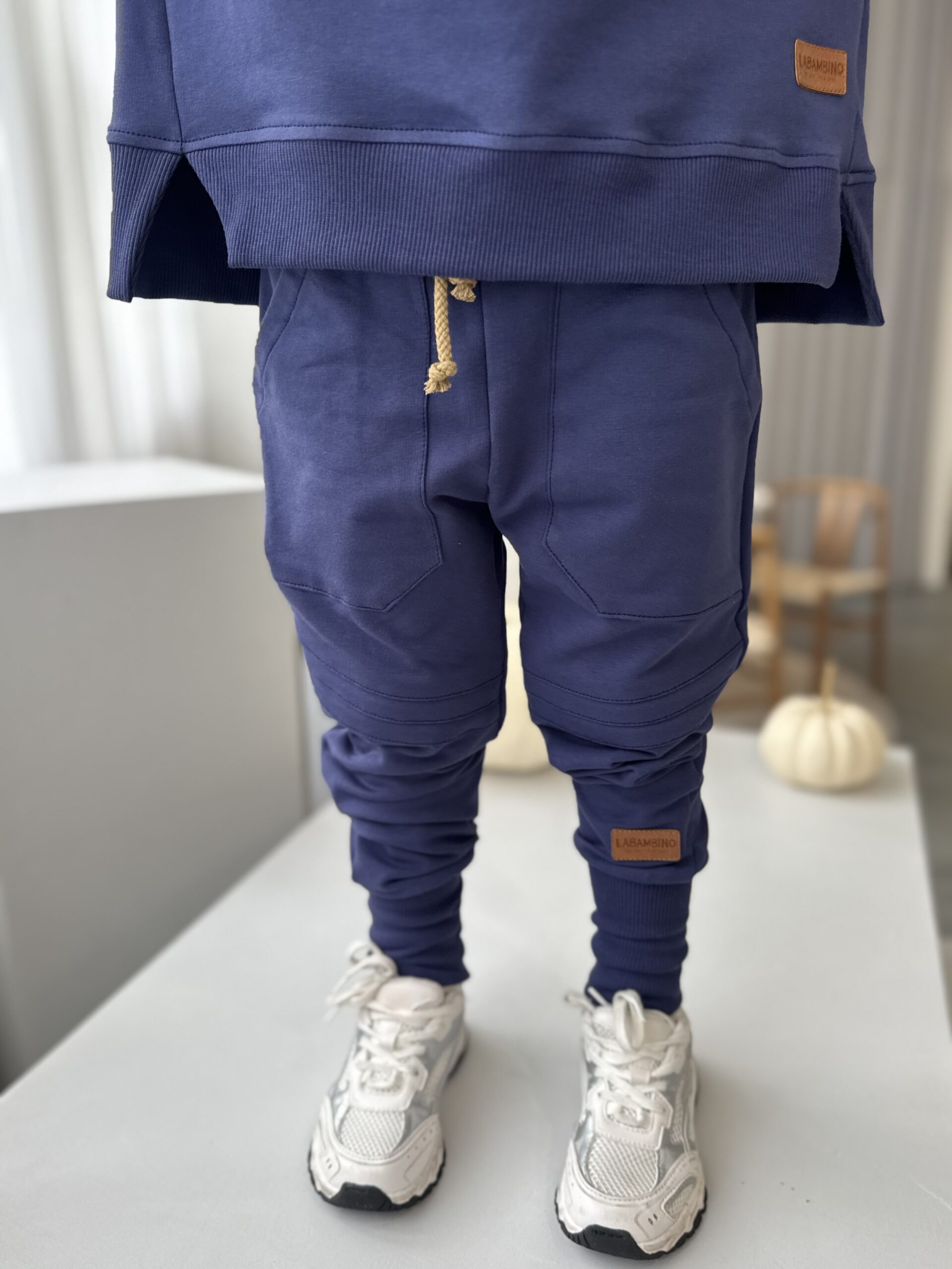 IMG_5736 Spodnie chłopięce SLIM GRANAT