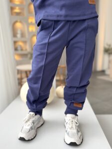 Spodnie dziecięce family GRANAT