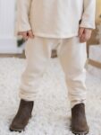 Spodnie chłopięce baggy ECRU