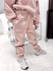 Spodnie OCIEPLANE dla dzieci BLUSH