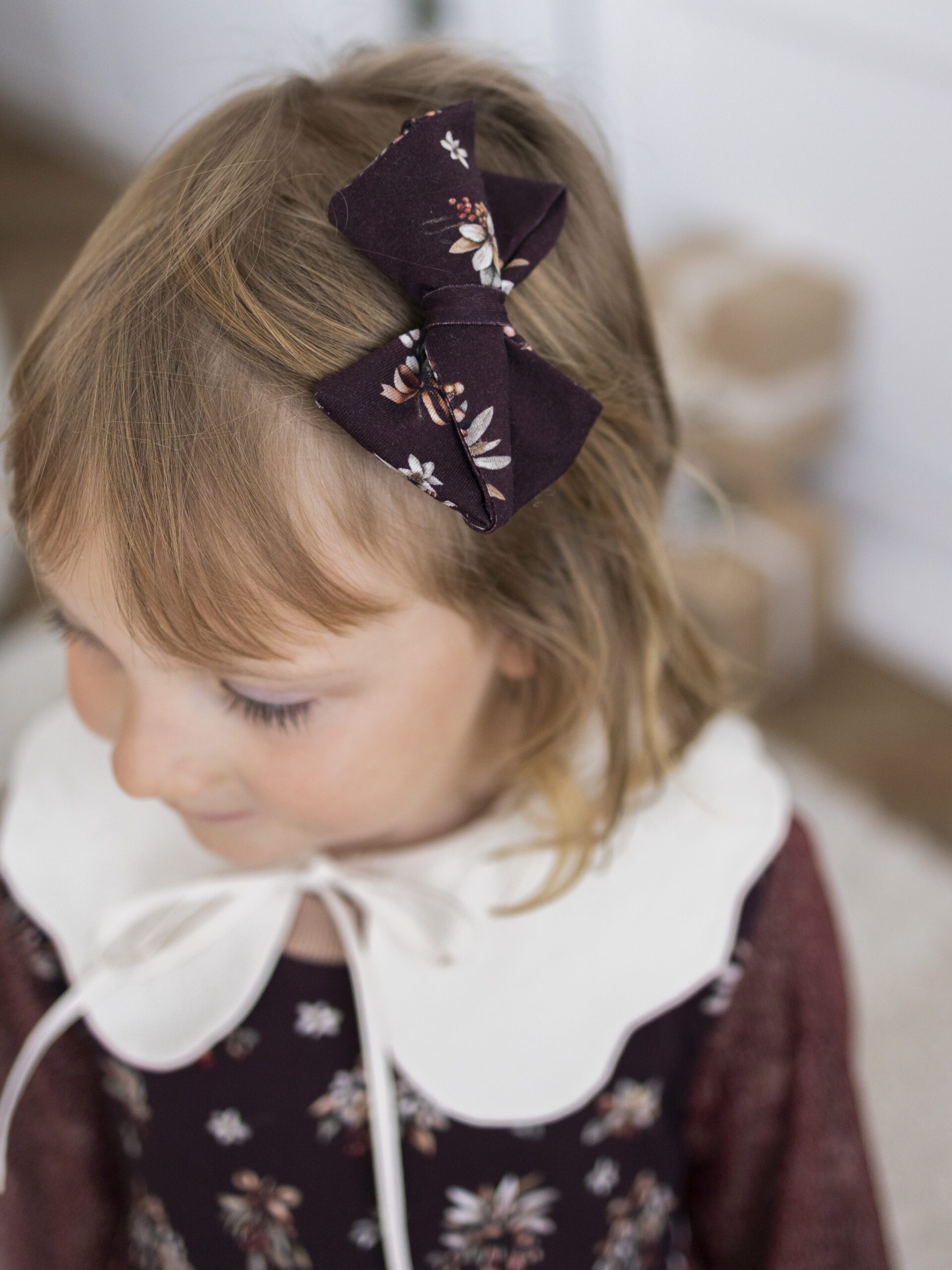 La Bambino bordo-12 Spinka dziewczęca KOKARDA- KRATA ZIELEŃ