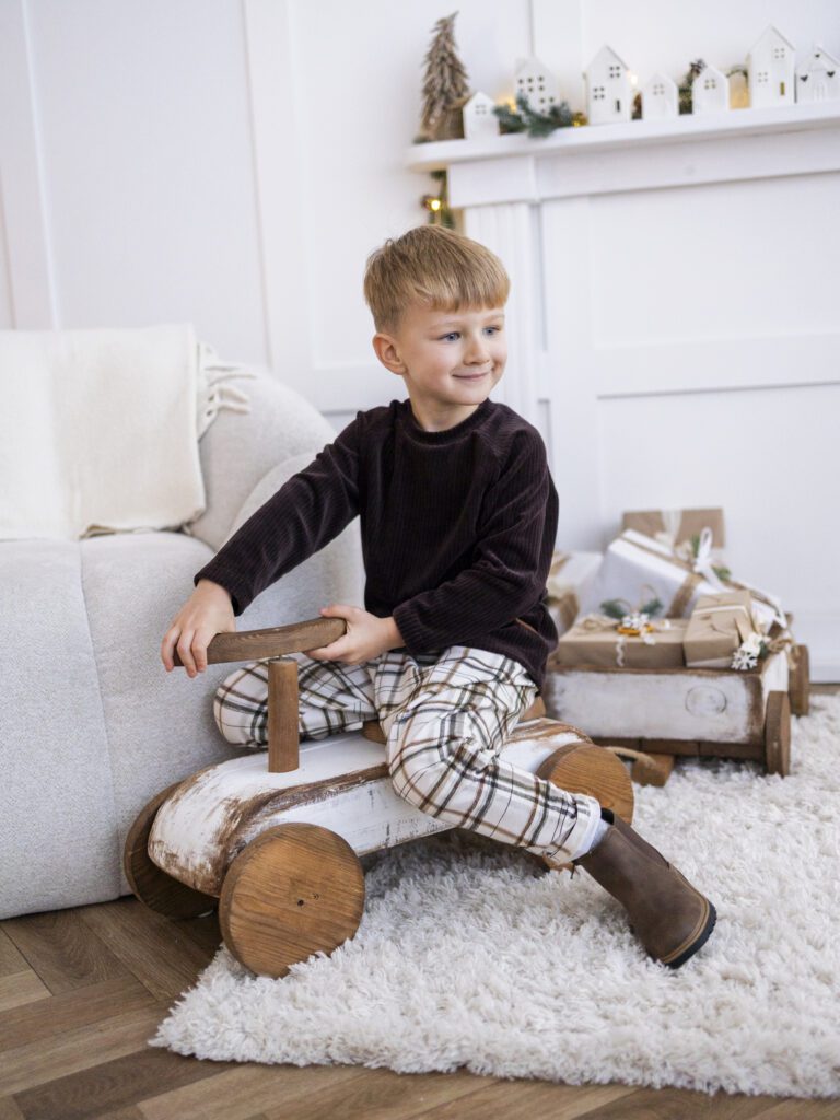 Komplet dziecięcy na święta