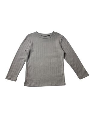 Koszulka chłopięca bawełniana SZARY