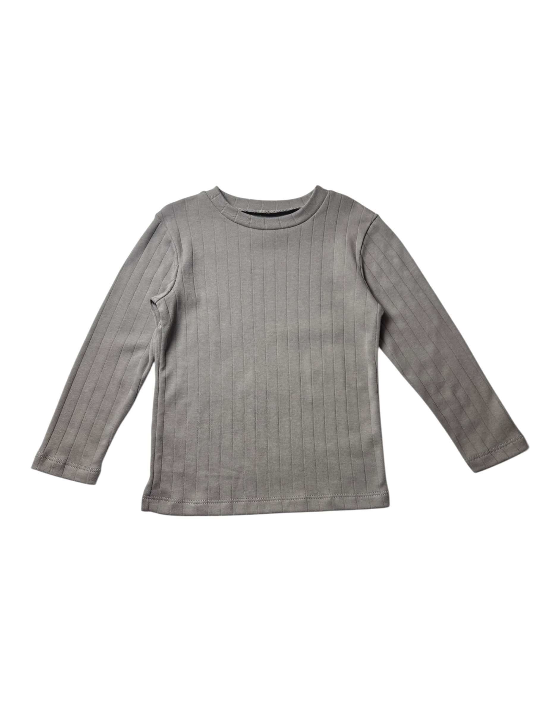 Koszulka chłopięca bawełniana SZARY