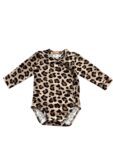 Body niemowlęce kopertowe PANTERKA