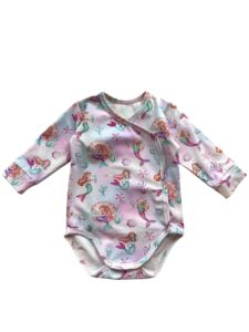 Body niemowlęce kopertowe SYRENKI