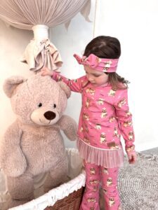 Koszulka z tiulem PIESKI róż