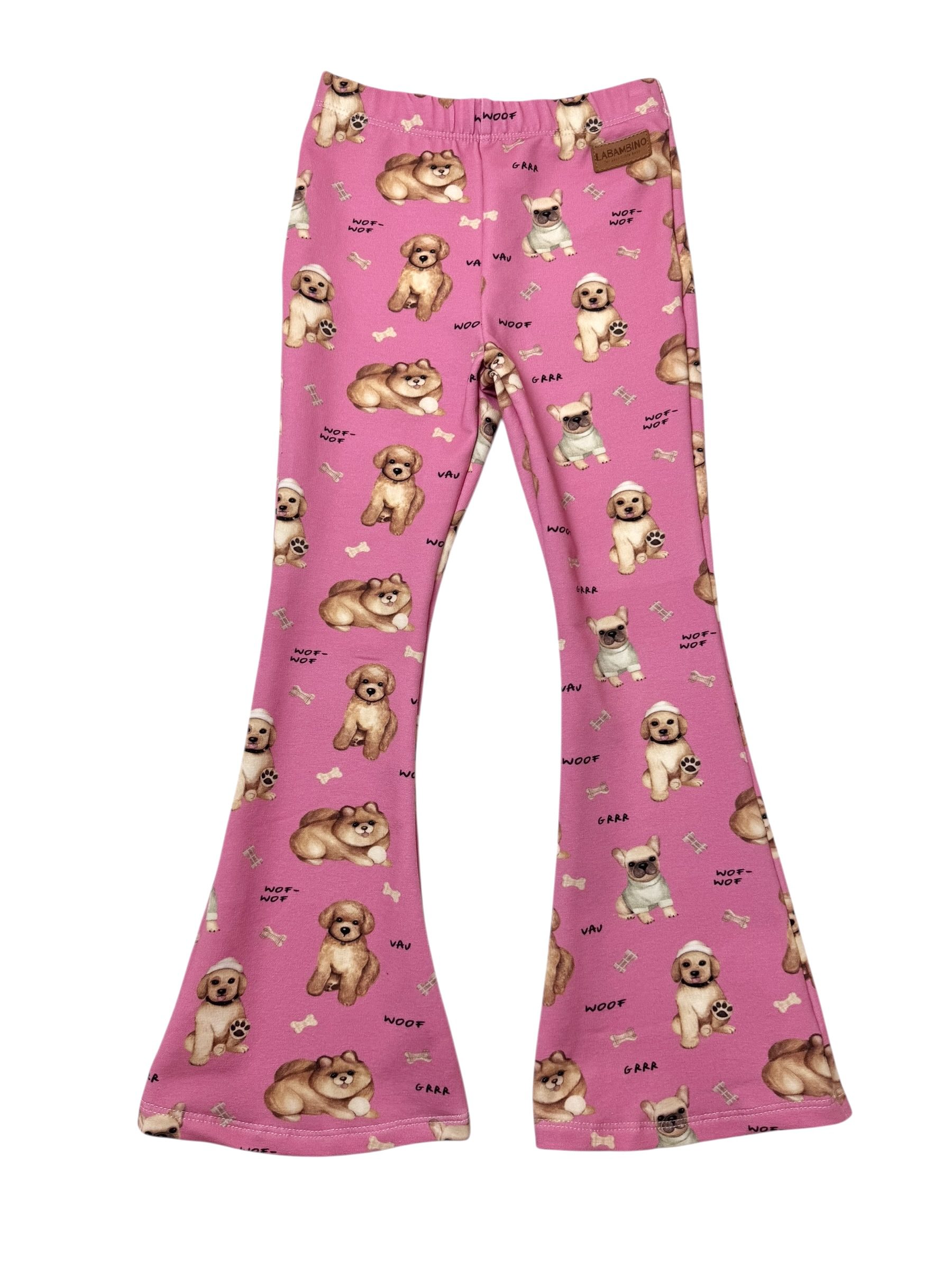 Dzwony dla dziewczynki PIESKI róż