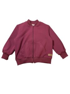 Bluza dziecięca rozpinana BORDO