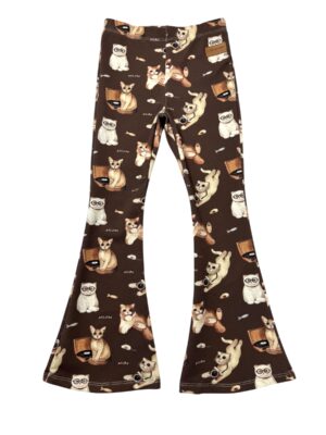 Dzwony dla dziewczynki KOTKI czekolada