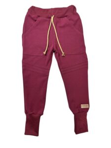 Spodnie chłopięce SLIM BORDO