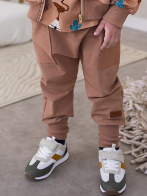 Spodnie chłopięce baggy MOKKA