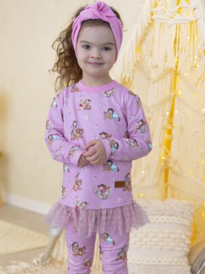 Koszulka z tiulem INDIANKI