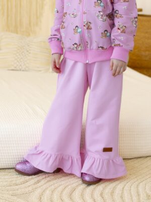 Spodnie dziewczęce BLOOM BABY PINK