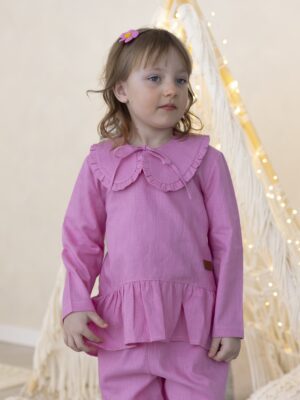 Koszulka dziewczęca BLOOM LEN CUKIEREK