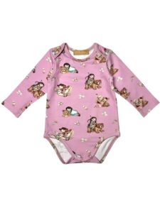 Body niemowlęce z zakładkami INDIANKI